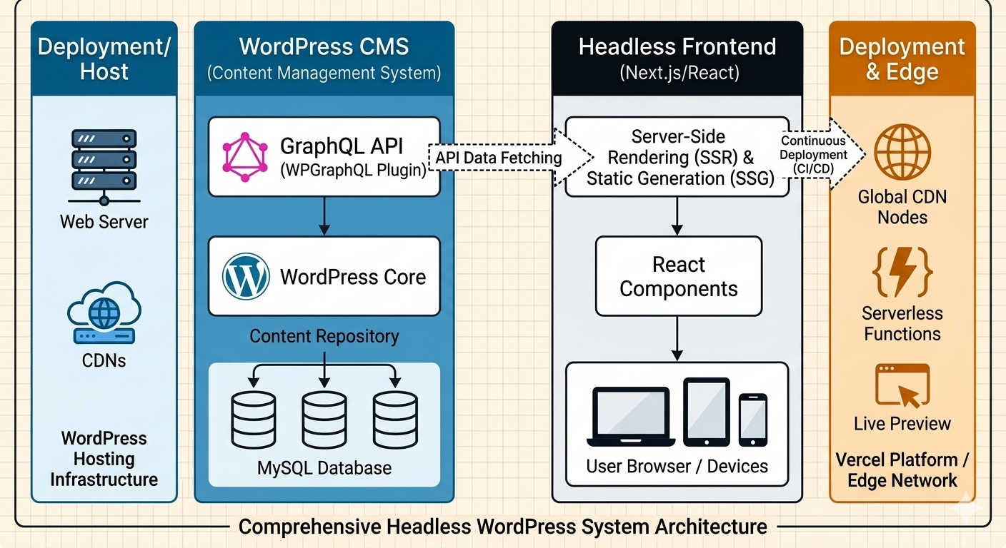 Headless WordPress: How It Works, Benefits, Architecture, and When to Use It in 2026